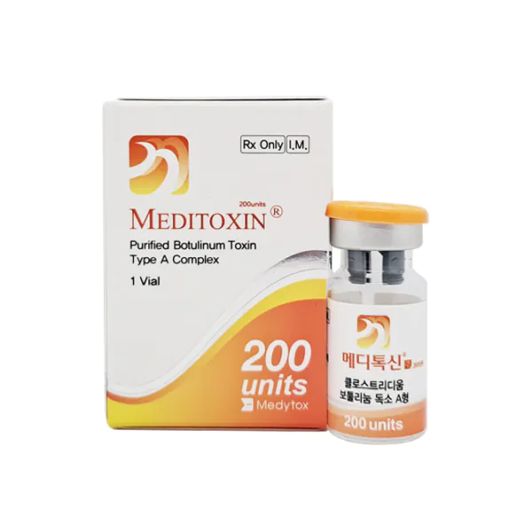 Ботулотоксин Meditoxin 200 ОД (Медітоксін 200), Ботулотоксин Meditoxin 200 ЕД (Медитоксин 200)